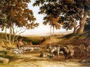 unknow artist Classical hunting fox, Equestrian and Beautiful Horses, 017. oil on canvas